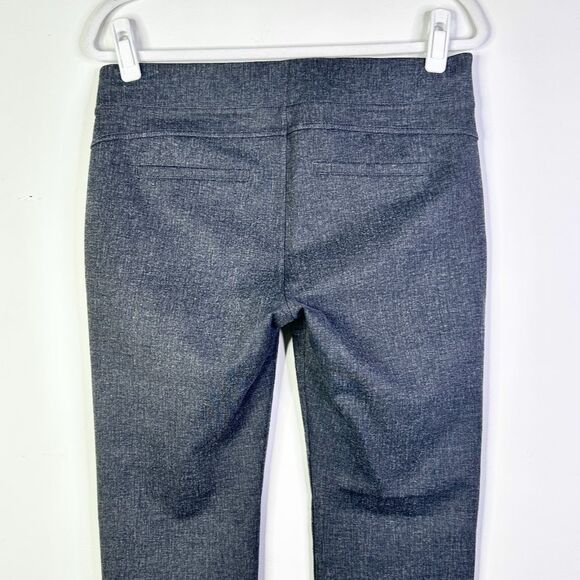 Liverpool Pants Women 10 Gray Tweed Leggings Stretch Ankle Skinny Classic NWOT - Picture 4 of 11